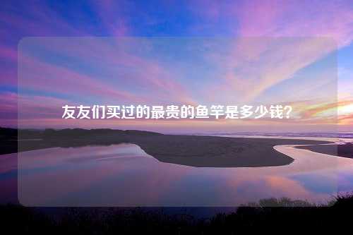 友友们买过的最贵的鱼竿是多少钱？