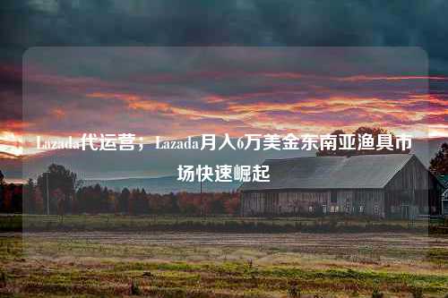 Lazada代运营；Lazada月入6万美金东南亚渔具市场快速崛起