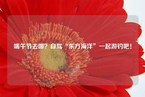 端午节去哪？自驾“东方海洋”一起游钓吧！