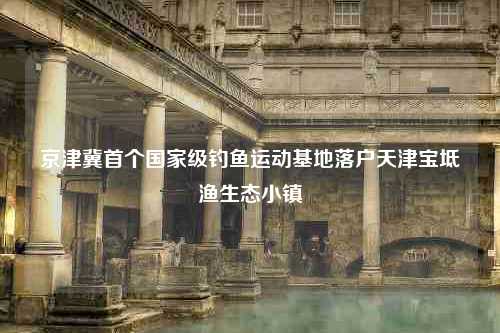 京津冀首个国家级钓鱼运动基地落户天津宝坻渔生态小镇