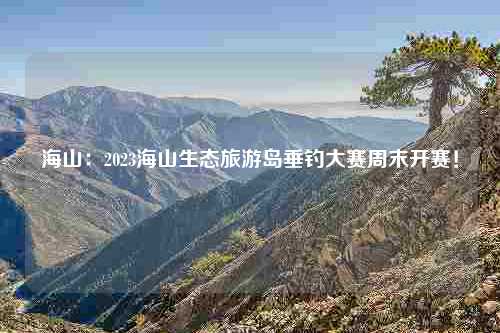 海山：2023海山生态旅游岛垂钓大赛周末开赛！