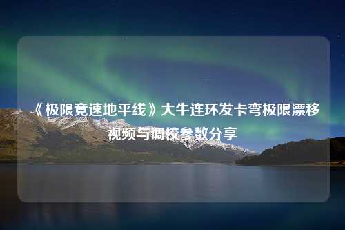 《极限竞速地平线》大牛连环发卡弯极限漂移视频与调校参数分享