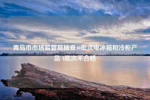 青岛市市场监管局抽查40批次电冰箱和冷柜产品 4批次不合格