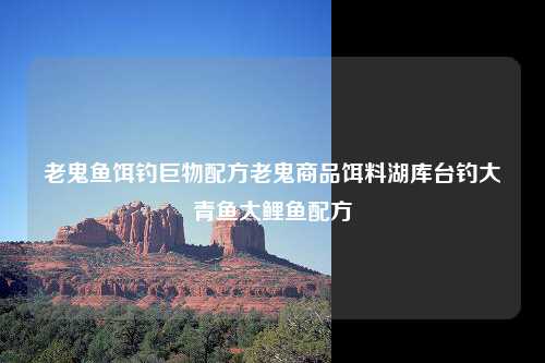 老鬼鱼饵钓巨物配方老鬼商品饵料湖库台钓大青鱼大鲤鱼配方