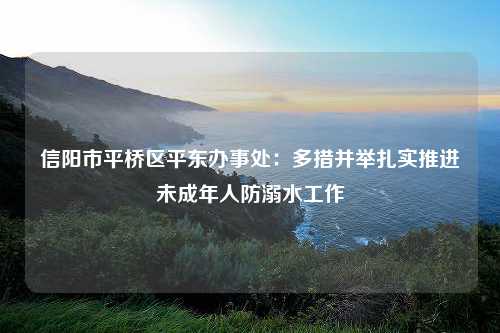 信阳市平桥区平东办事处：多措并举扎实推进未成年人防溺水工作