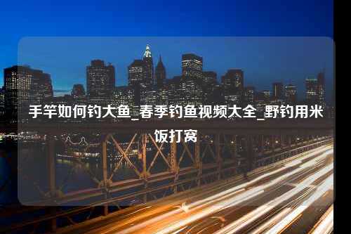 手竿如何钓大鱼_春季钓鱼视频大全_野钓用米饭打窝