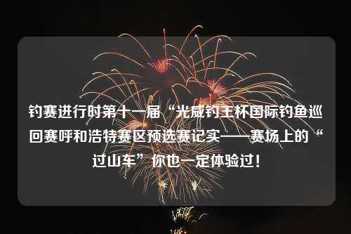 钓赛进行时第十一届“光威钓王杯国际钓鱼巡回赛呼和浩特赛区预选赛记实——赛场上的“过山车”你也一定体验过！