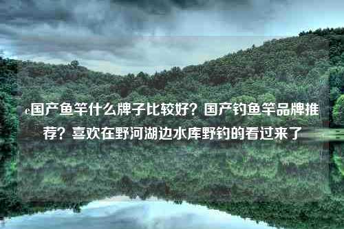 e国产鱼竿什么牌子比较好？国产钓鱼竿品牌推荐？喜欢在野河湖边水库野钓的看过来了